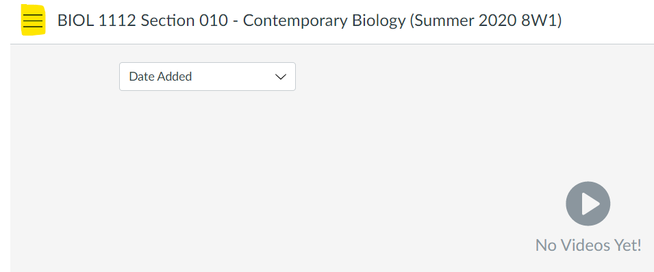 Option Menu Location