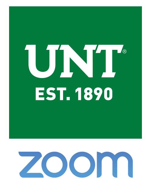 UNT and Zoom Logo