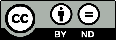 Creative Commons Attribution NoDerivatives Logo