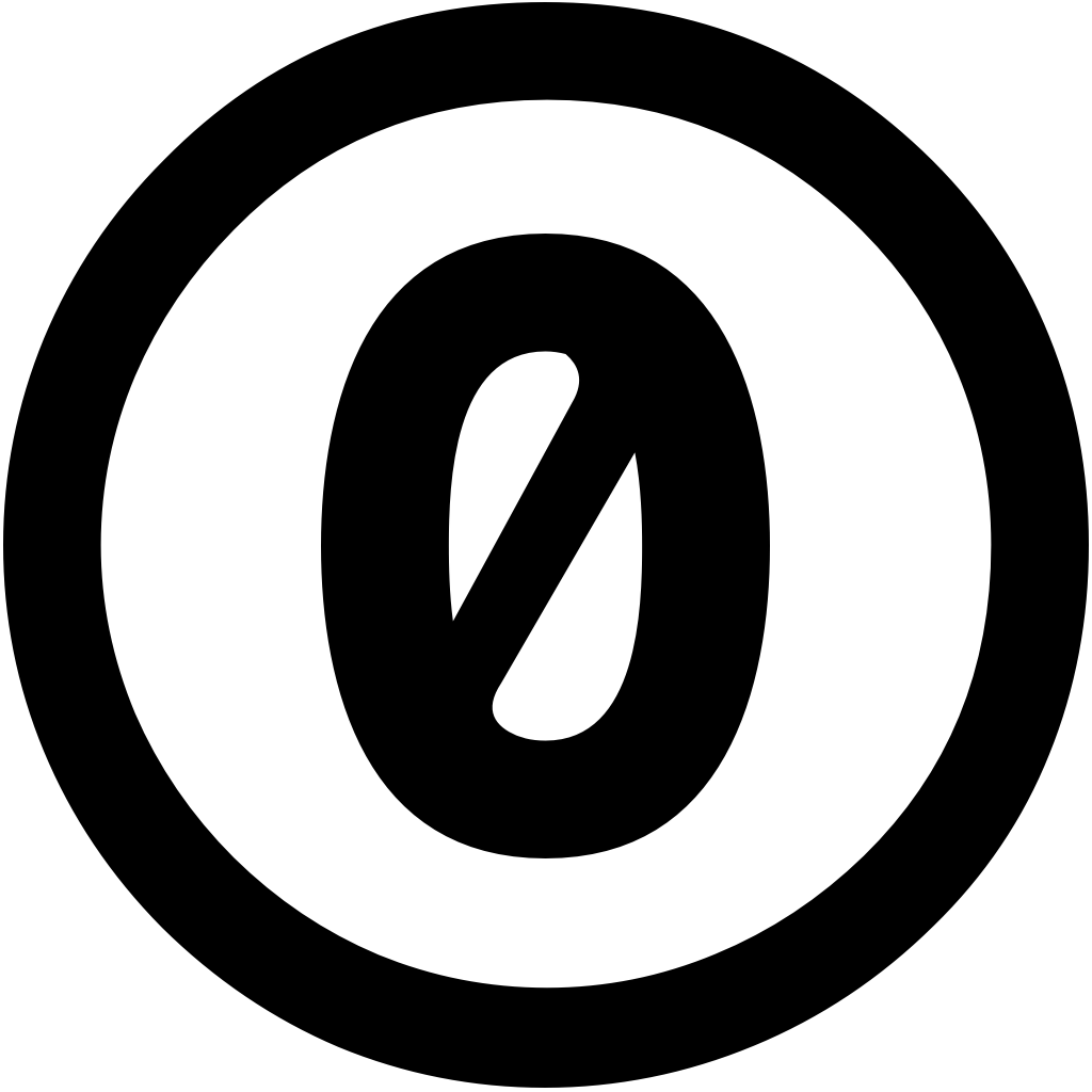 Zero Icon