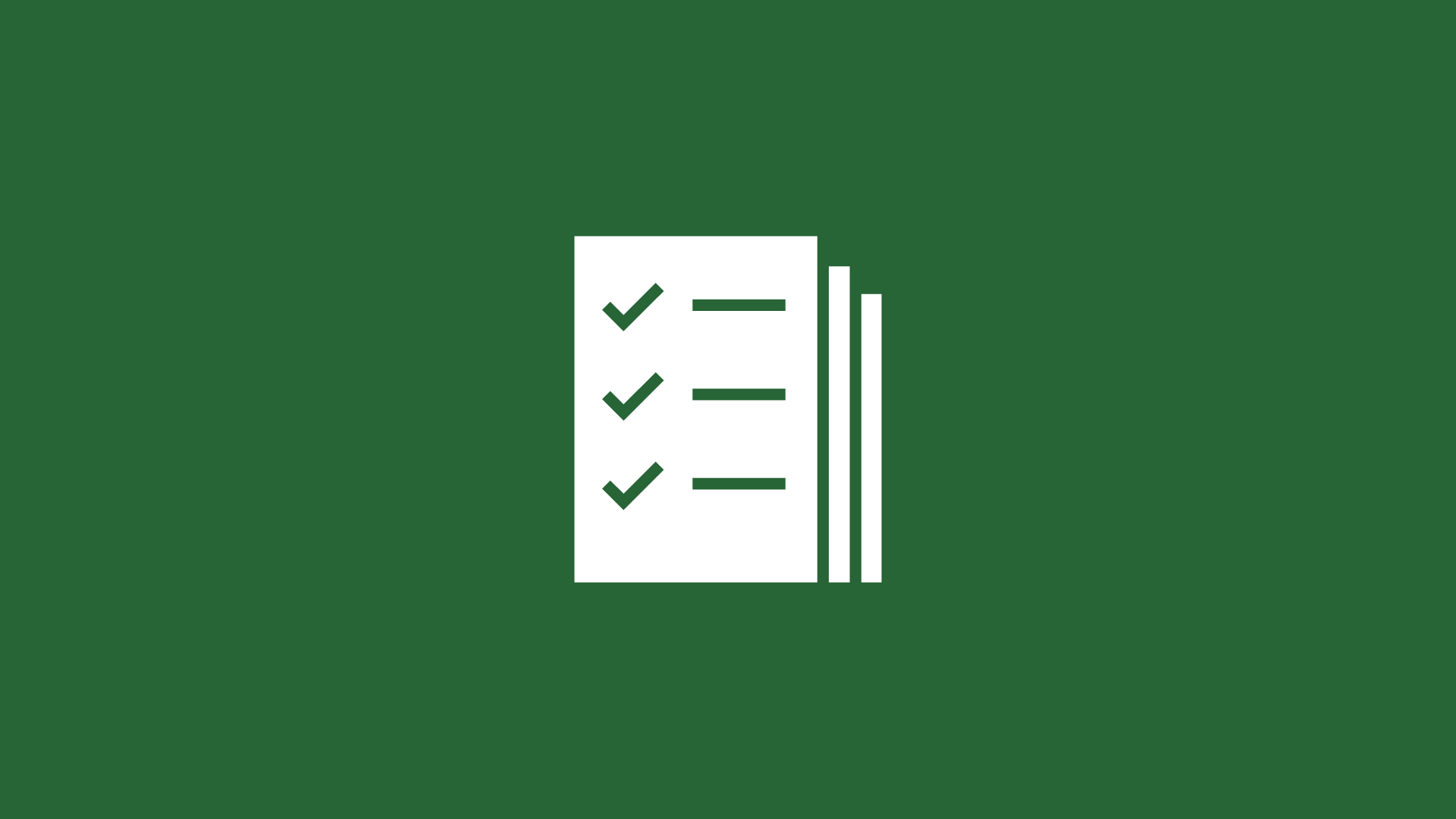 Icon of a bulleted list
