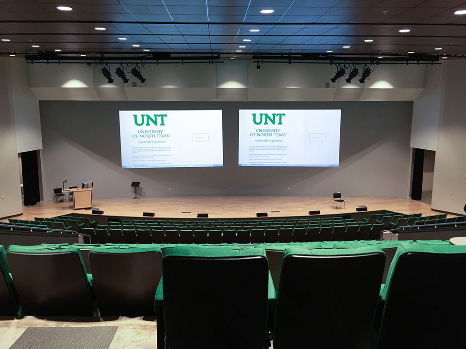 Lecture hall in the University Union